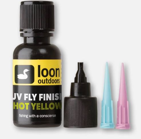 Loon UV Fly Finish in Hot Yellow